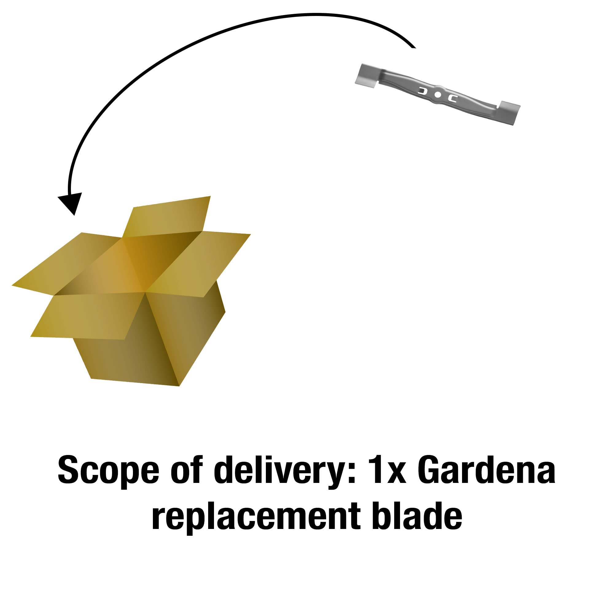 Image secondaire de Lame de rechange Gardena pour tondeuse électrique PowerMax 42 E