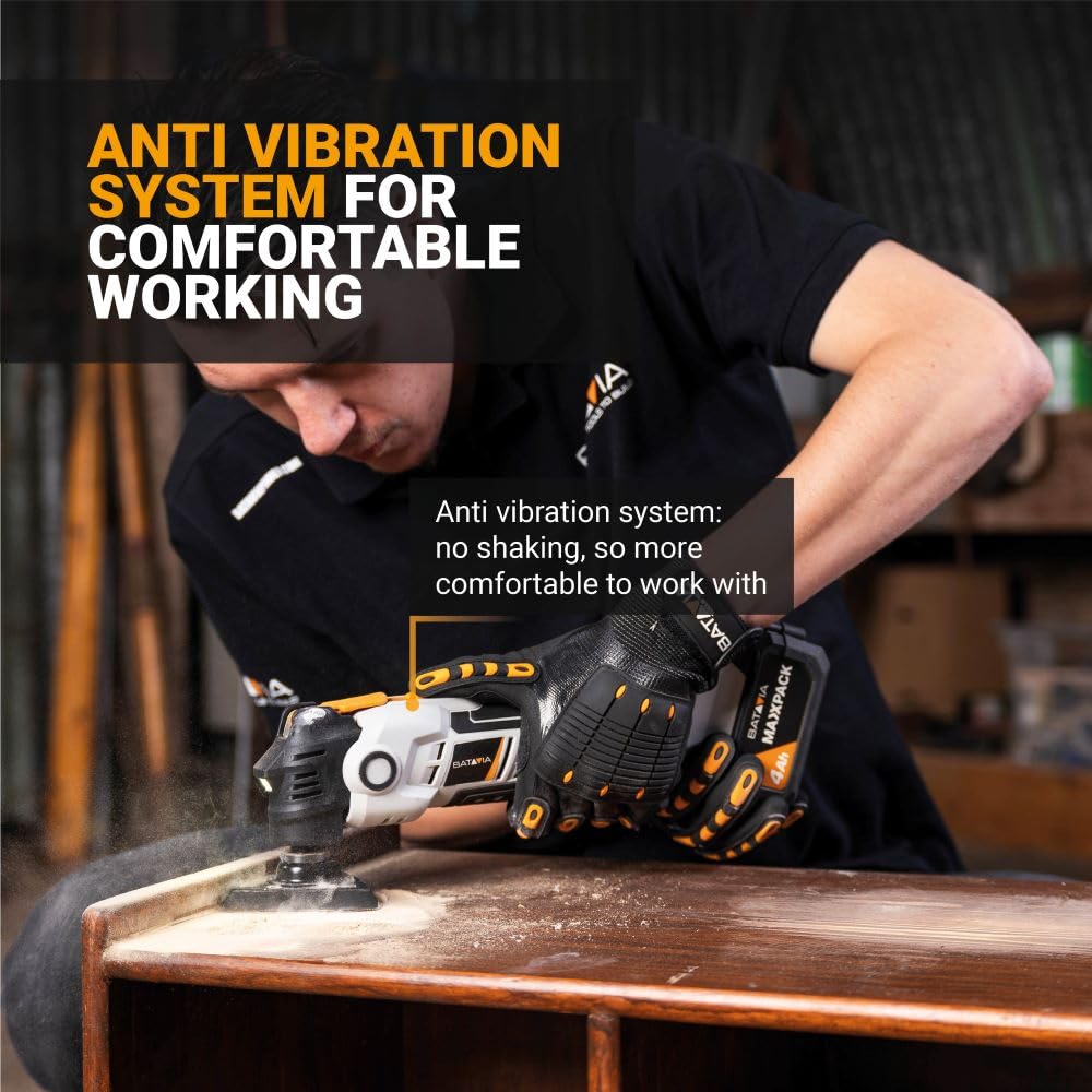 Batería Antivibración Multiherramienta 18V MAXXPACK | Excl. Cargador y batería