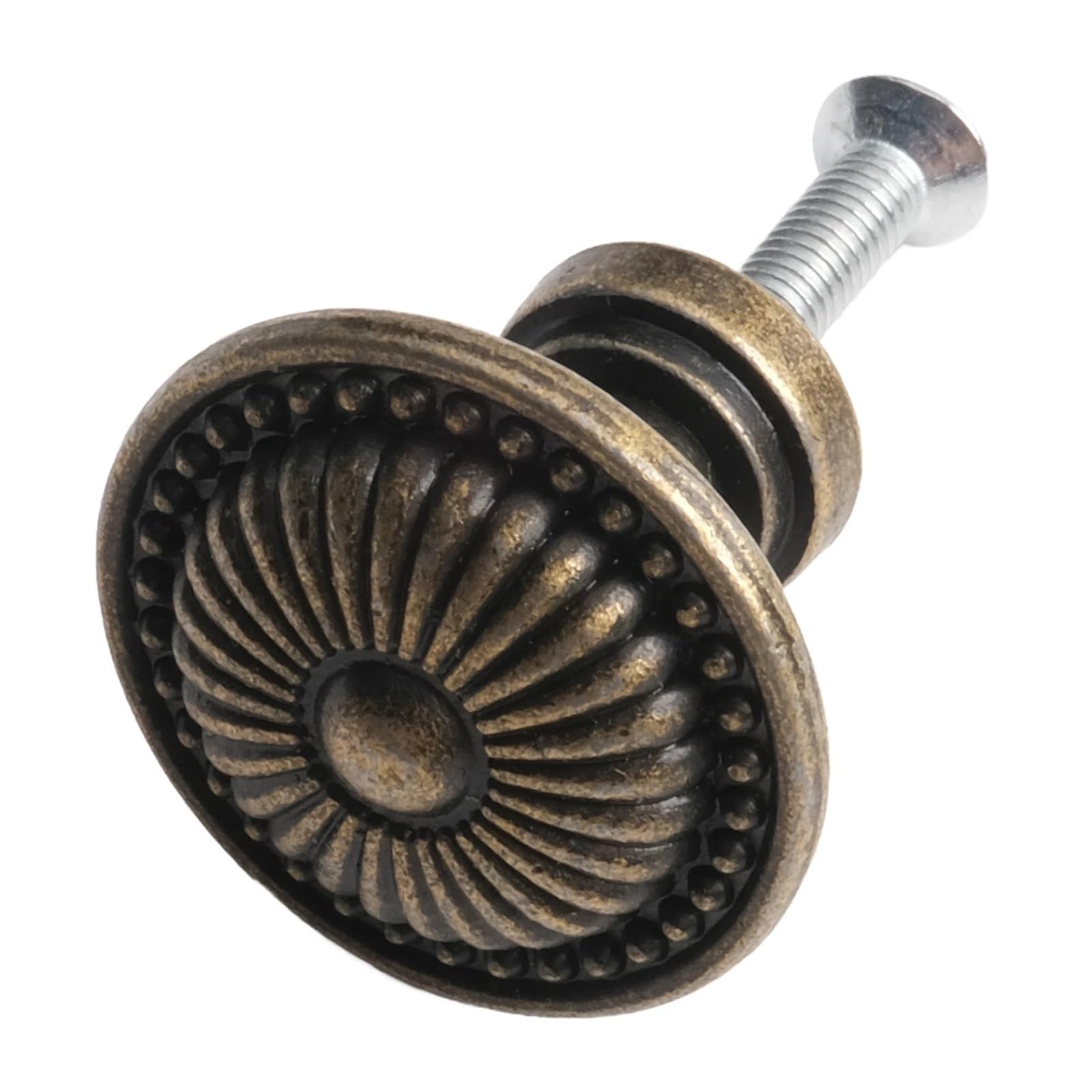 LSNNMU 4pc Antique Bronze Kitchen Cabinet Drawer Knobs Dresser Cupboard Wardrobe Furniture Pulls Handle Wooden Box Jewelry for Cupboard