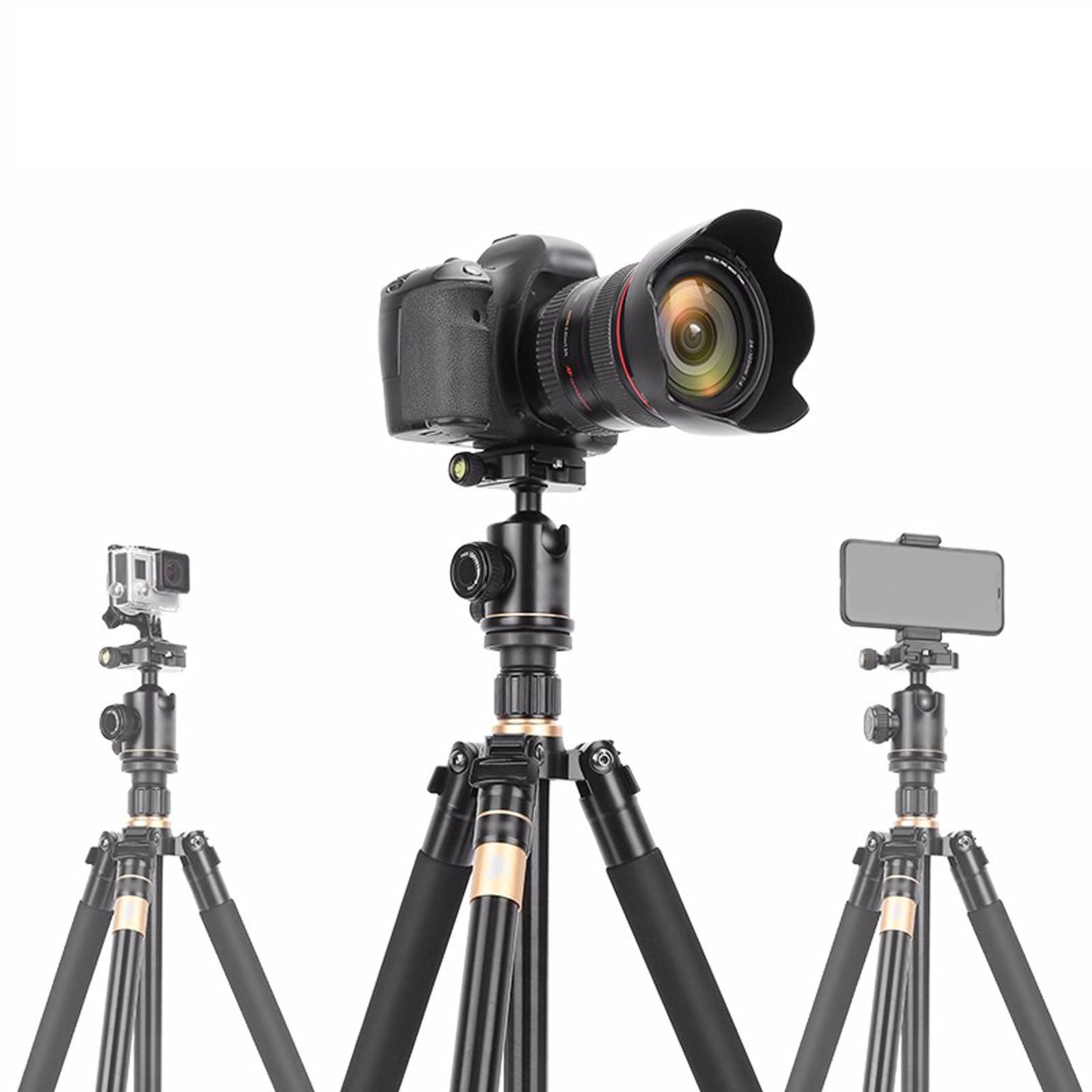 Stand del Proiettore, Supporto Regolabile Supporto del proiettore Lightweight Treppiede regolabile per il supporto del pavimento del treppiede a 360 ° Testa della palla girevole a 360 ° per la fotocam