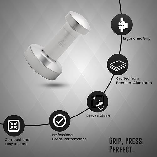 Miniatura 4 de Rattleware Manipulador de aluminio de alta calidad (2.283 in) - Ideal para baristas y amantes del café - Material y diseño elegantes - Máxima