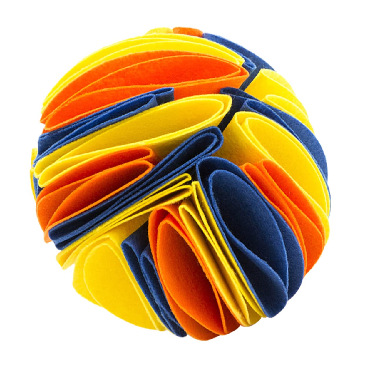 BESPORTBLE 3stücke Interaktiver Snuffle Ball Für Hunde Langsame Futtervergabe Mit Versteckten Leckerlis Aus Robustem Filz Für Kleine Und Große Haustiere