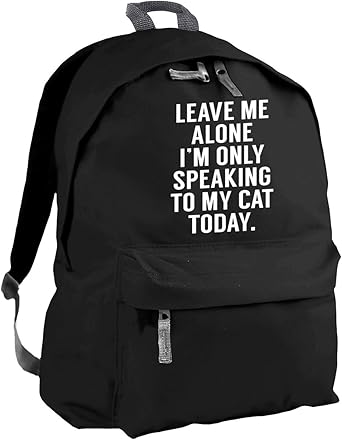 not today cat backpack