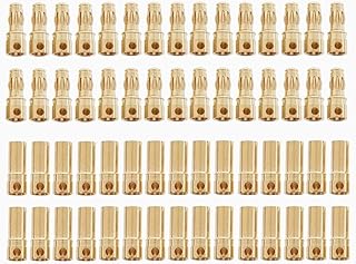 30Pairs 3.5mm Gold Bullet Banana Female Male Connectors RC ESC LIPO Battery Device Electric Motor Wire Parts