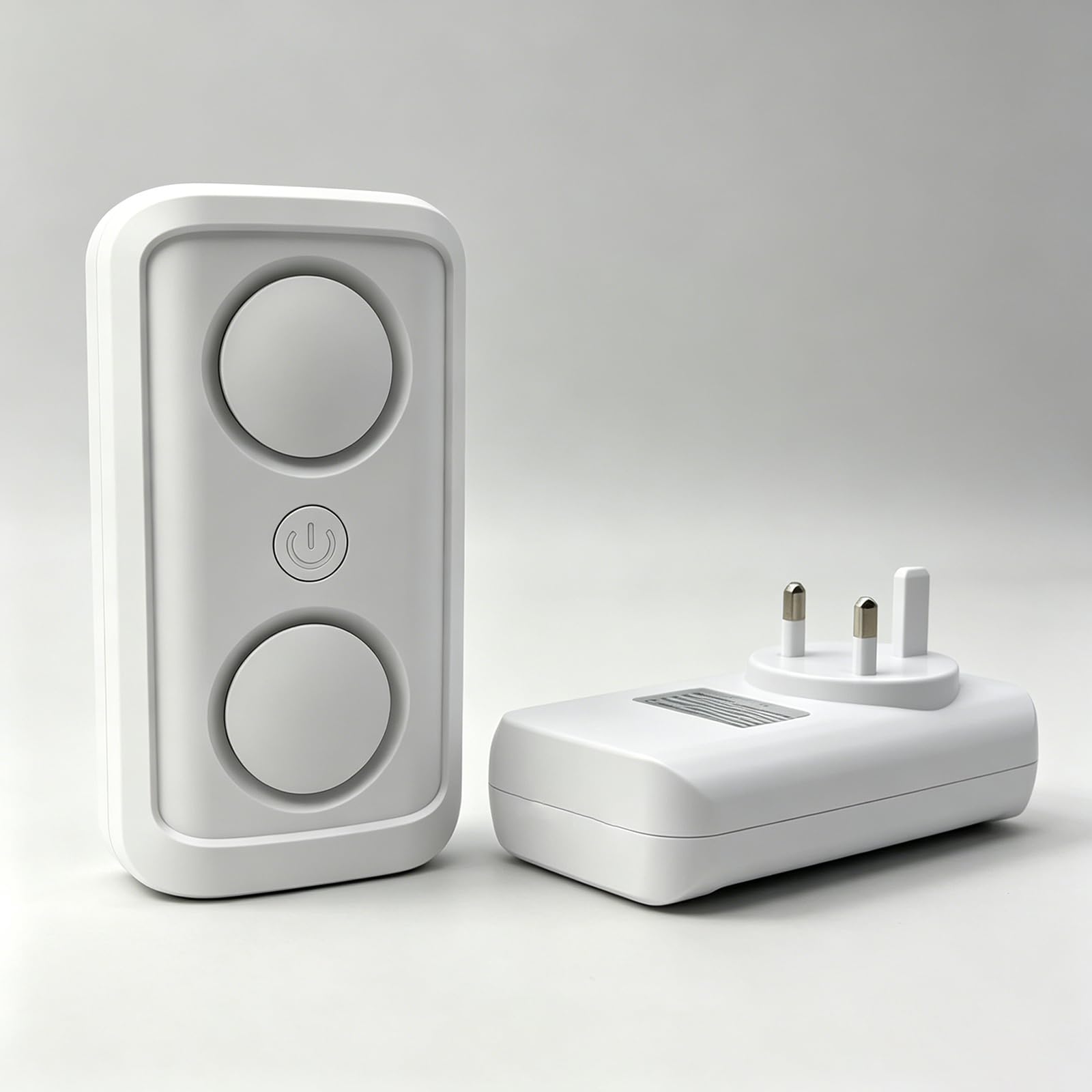 Ultrasonic Pest Repeller Plug-In for Home 2 Pack - Practical Rodent & Bug Control, Anti Mouse, Rat, Mosquito, Cockroach, Ant & Spider - Pet-friendly UK Plug with Dual Speaker & Wide Coverage