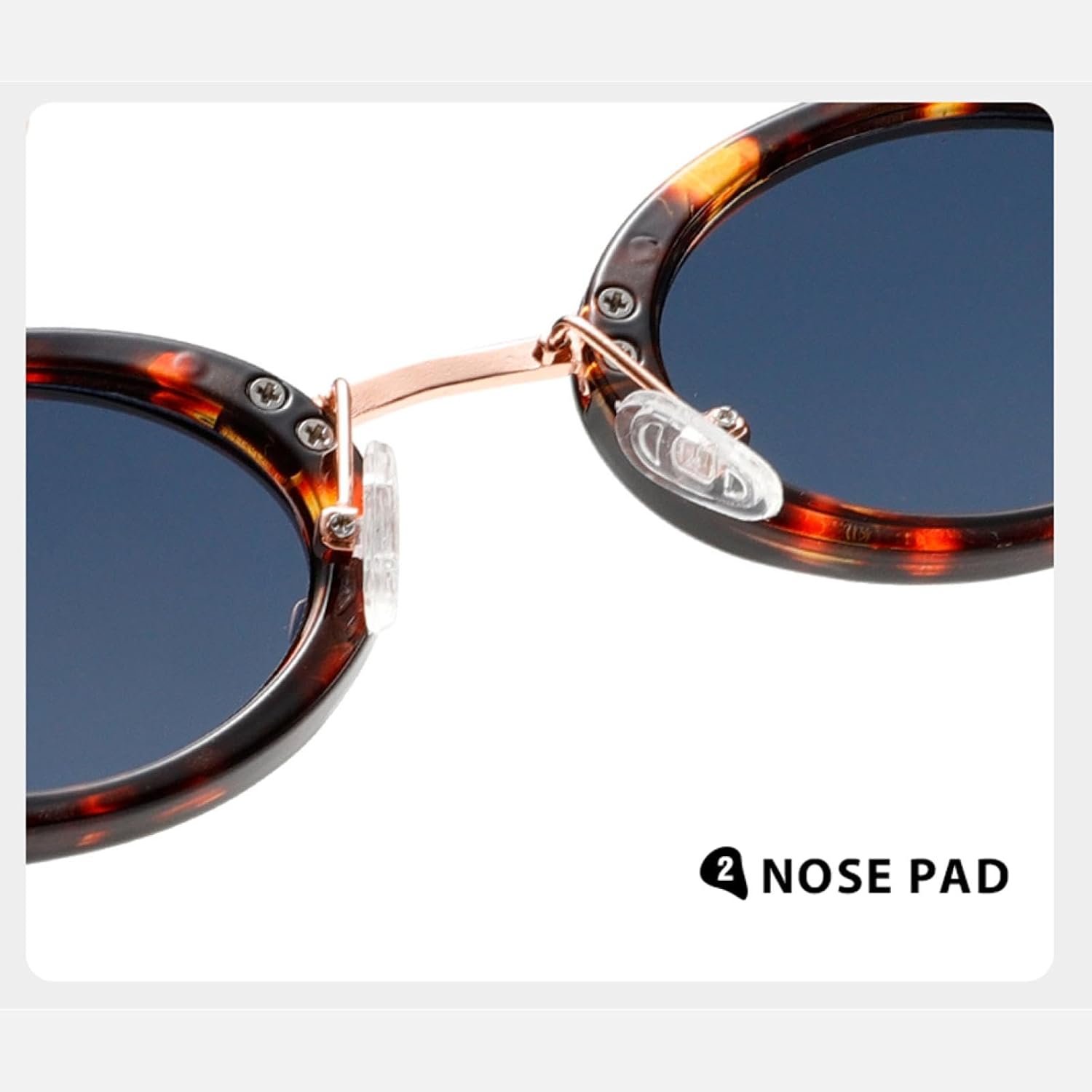 Trendy Retro Metal Round Shades Women Stylish Anti Uv Sunglasses Sunglasses