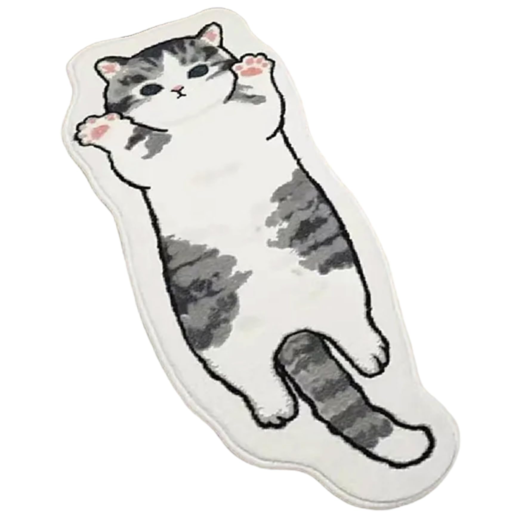 Tapis pour chat et joli tapis de chambre à coucher pour sol doux et chaleureux