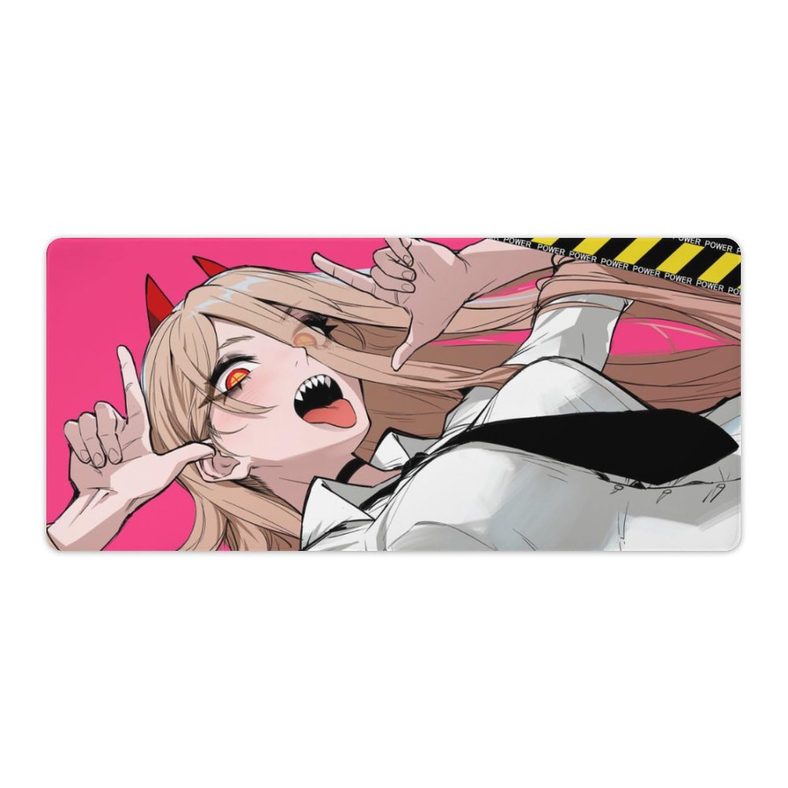 Amazon.co.jp：デスクマット マウスパッド チェンソーマン 血の悪魔