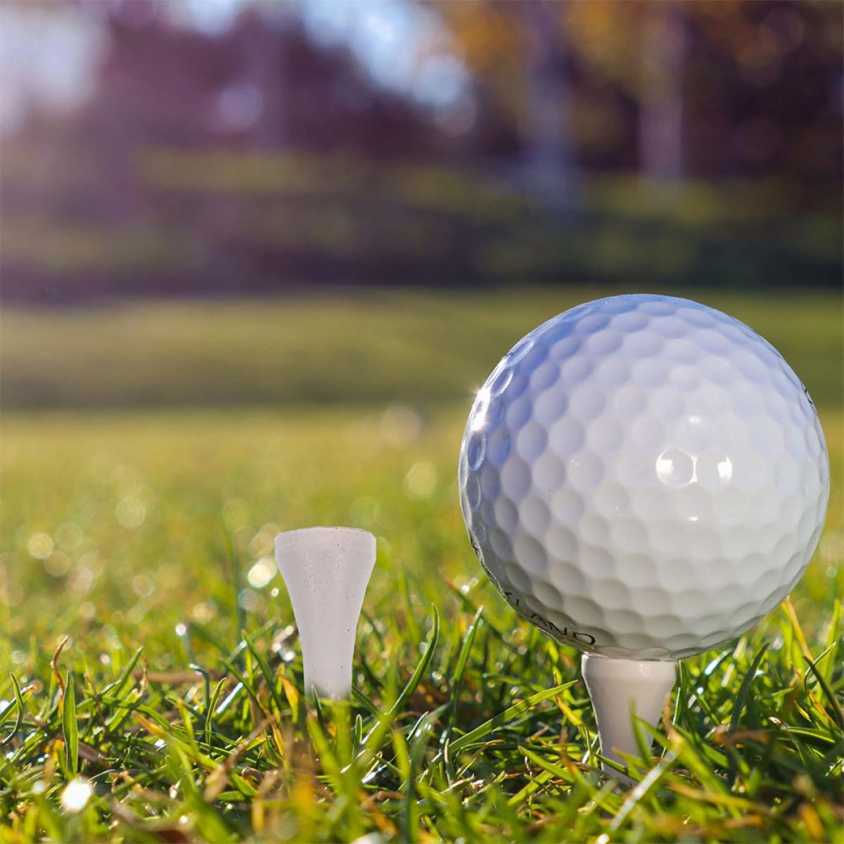 UKCOCO Soporte De Bolas De Madera Juego De Tees para Entrenamiento Y Accesorios Compacto Y Práctico para Golfistas