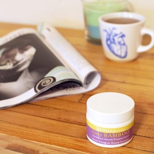 Miniatura 3 de DERMAdoctor Suero prensado de wasabi fermentado probiótico Lucky Bamboo de 1.69 fl oz