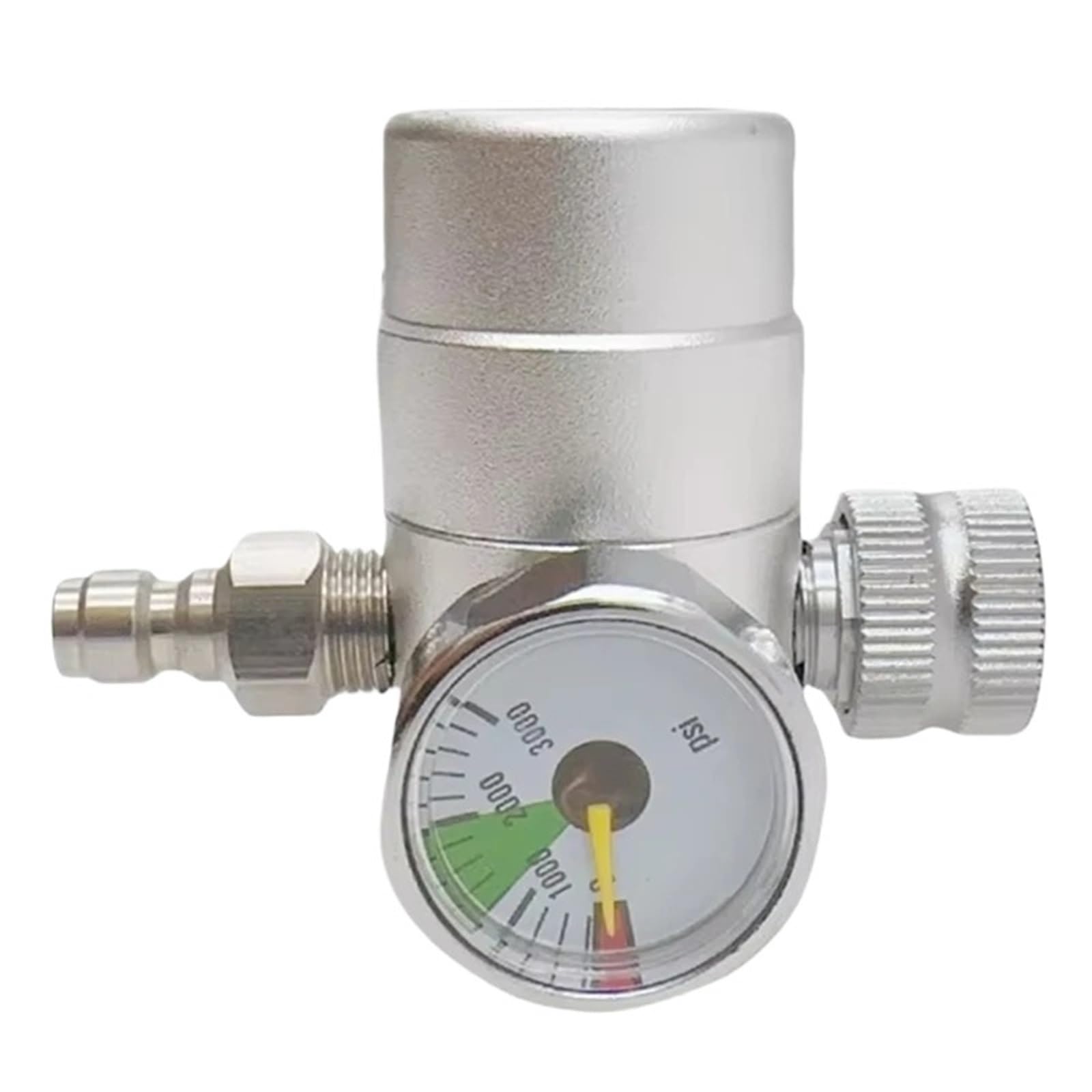 Regulador de presión A81M para nata con rosca M11 y conector rápido de 8mm