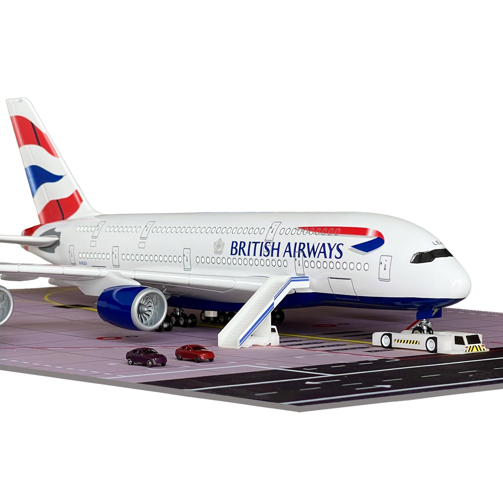 Amazon.com: 1/160 A380 Model Airplane Kit with LED Lights and
