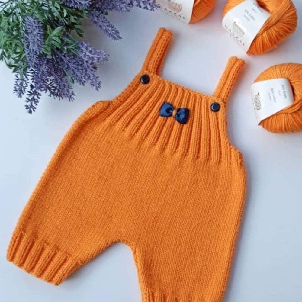 4 Ball (Skein) Gazzal Baby Cotton, 60% Cotton Each 1.76 Oz (50g) / 150 Yrds (165m) Soft, 2 - Fine Baby Yarn, Soft and Popular (3456 - Green)