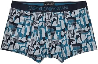 EMPORIO ARMANI (エンポリオアルマーニ) メンズ ボクサーパンツ ロゴ入りウエストバンド 前閉じ パンツ EAU232AF25042 [並行輸入品]