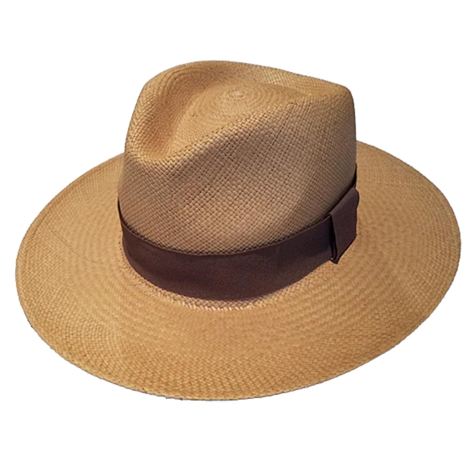 Gamboa Original Sombrero Panama Gambler Paja Toquilla Hecho en Ecuador Hombre y Mujer