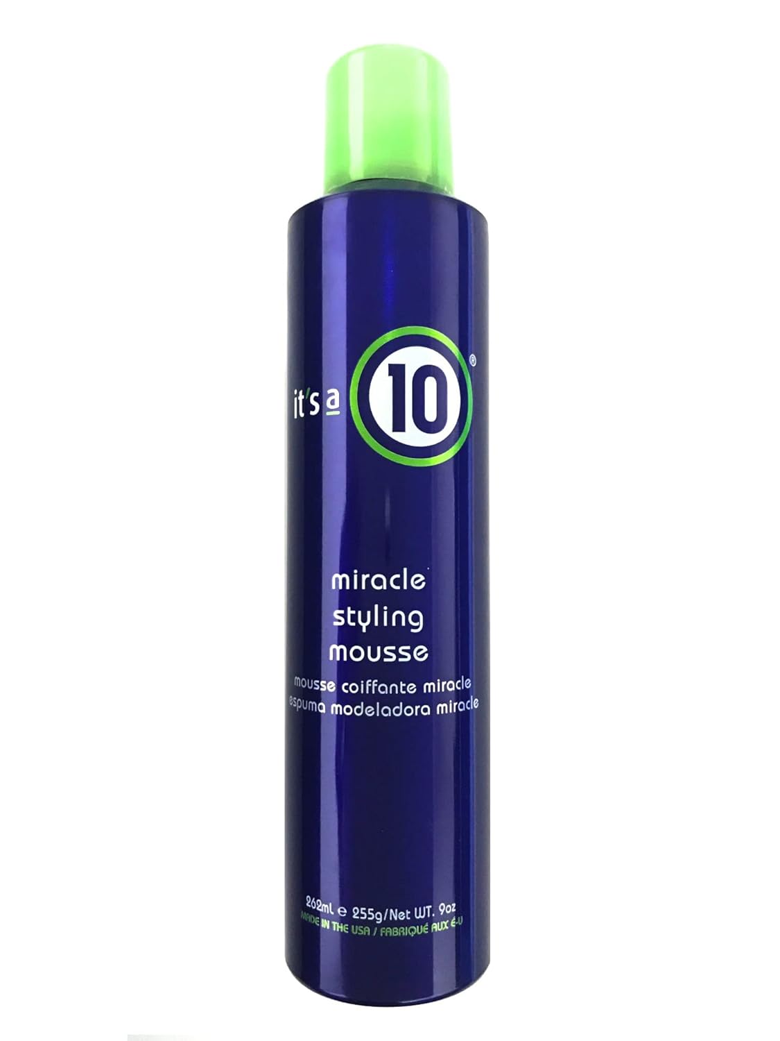 It’s a 10 Haircare Miracle Styling Mousse for Unisex, 9 Ounce