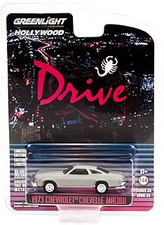 Greenlight Collectible 1973 Chevy Chevelle Malibu Matt Gray Drive (2011) Movie Hollywood Series Release 33 1/64 Diecast Model Car by Greenlight