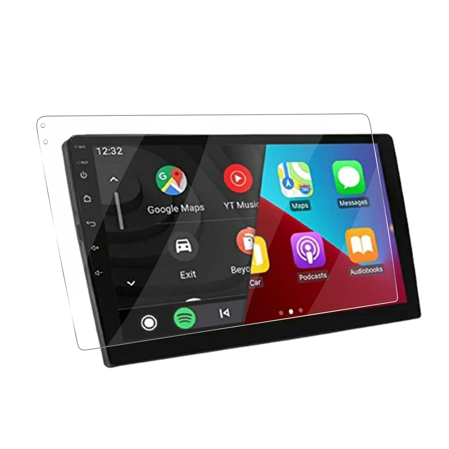 GLOWTARA 9 inch Car Stereo Touch Screen Guard |Unbreakable Protection | Touch Guard | Screen Protector | for After Market Double Din Music Player|System-picture-20