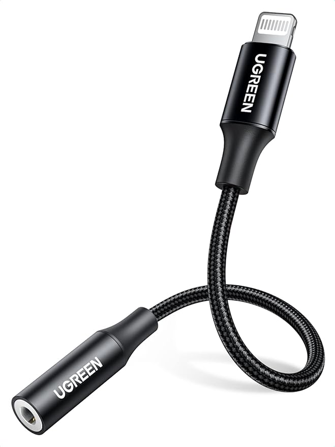 UGREEN Lightning zu Klinke Adapter 3,5 mm Kopfhörer Lightning Aux