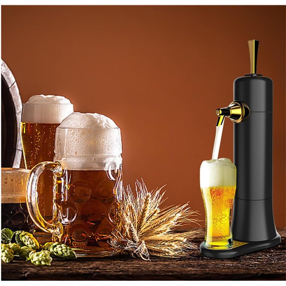 Dispensador de Cerveza de Barril, Refrigerador para Barriles de Cerveza, Dispensador de Cerveza de Barril, Dispensador de Cerveza Estilo Bar Doméstico, Mini Refrigerador de Cerveza