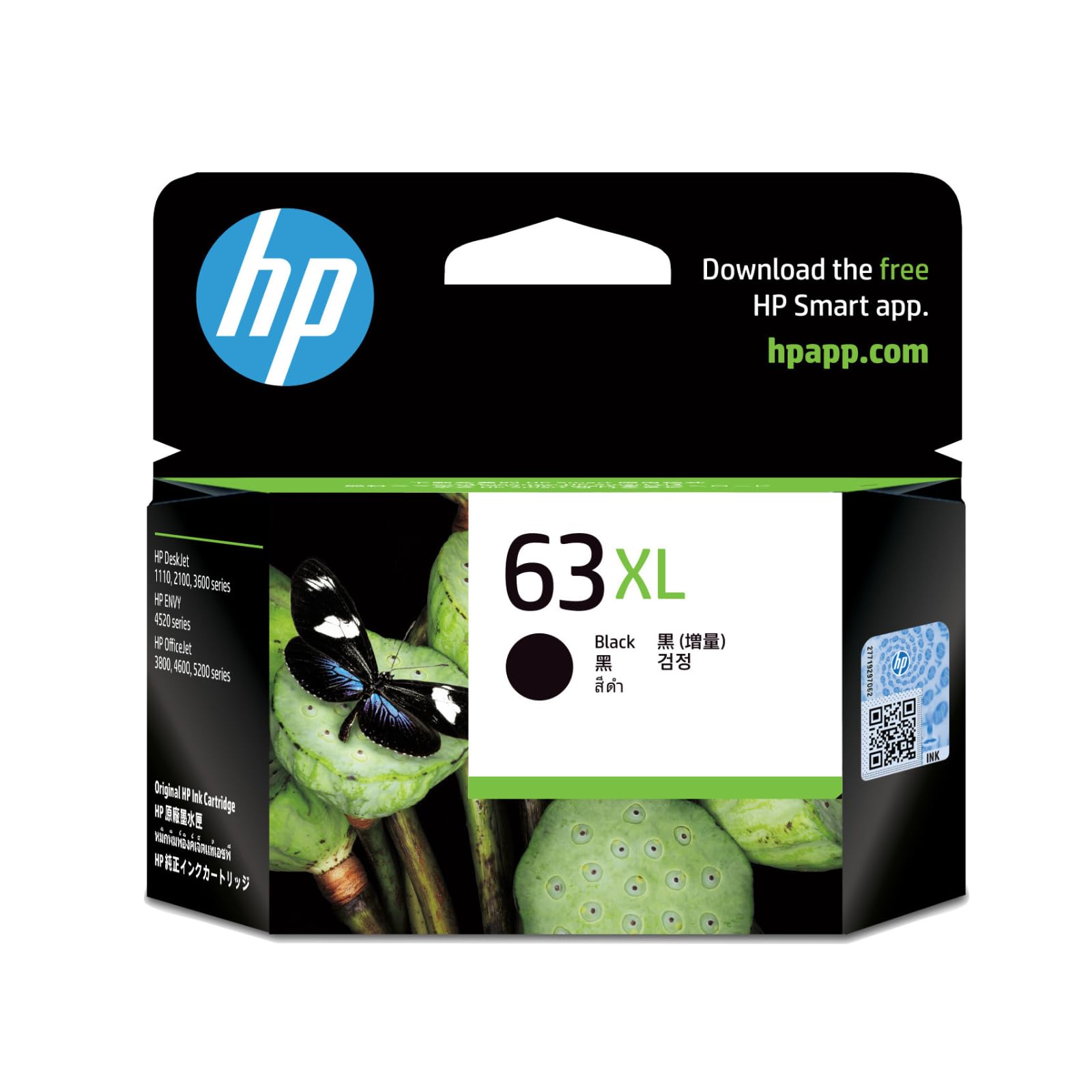 Amazon.co.jp: HP 純正 インクカートリッジ HP 63XL ブラック 増量