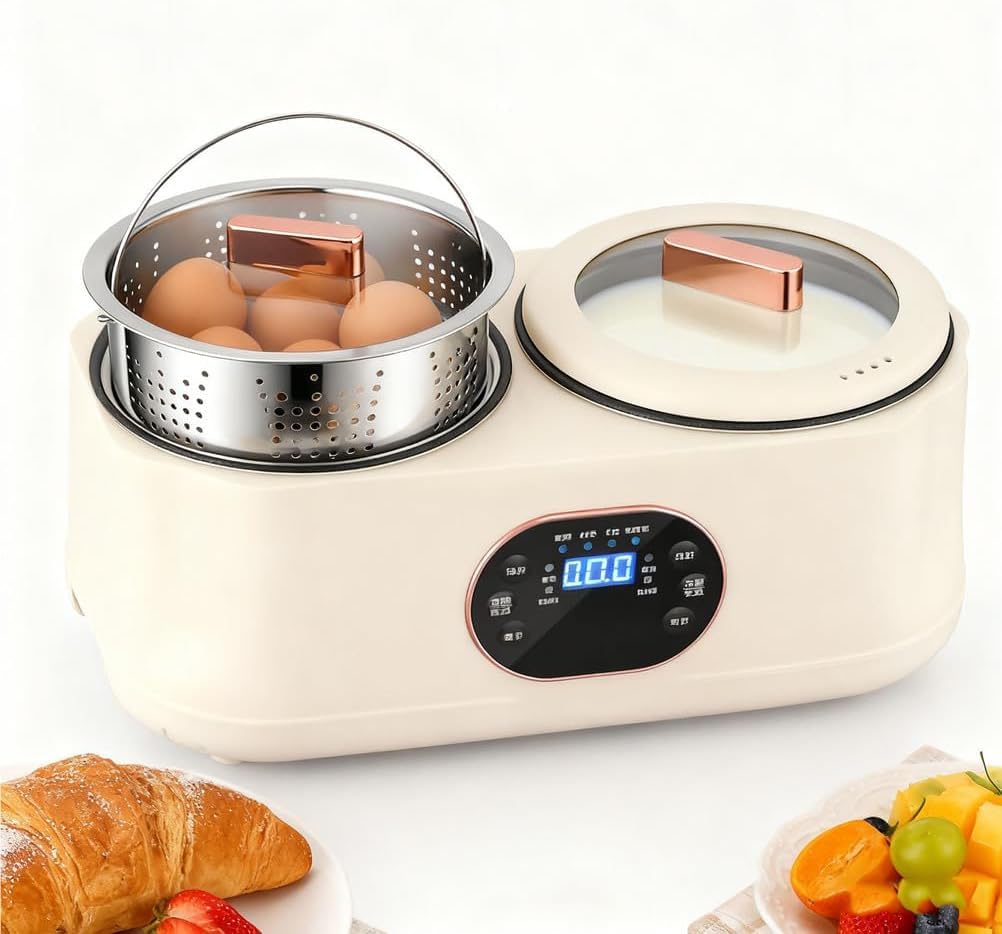 1200W Niezależny Podwójny Sterowany Garnek Gorący, z Wstępnie Ustawionymi Programami, Wielofunkcyjny Elektryczny Garnek Kuchenny, do Gorącego Garnka/Ramen