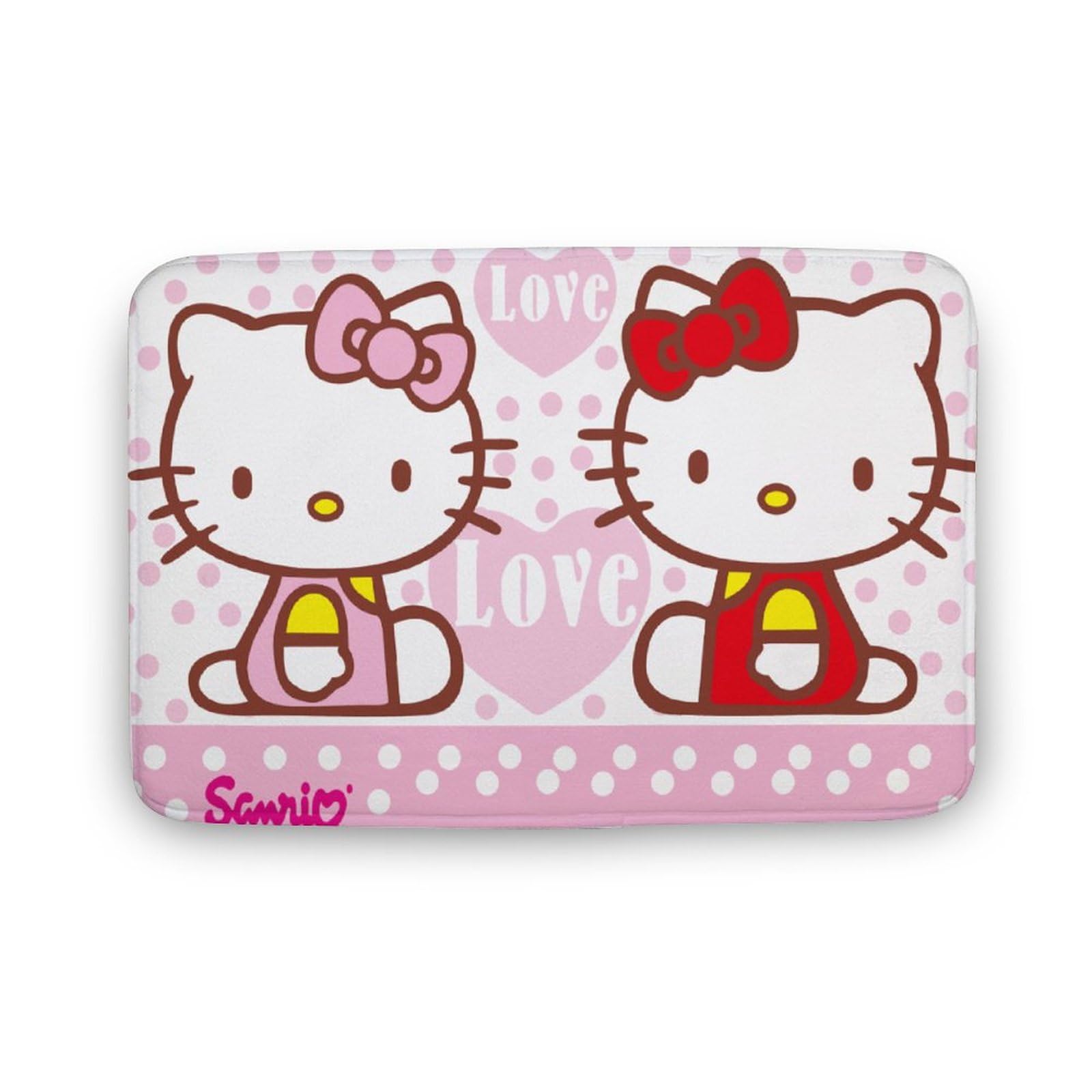 激レア　Sanrio　ハローキティ　玄関、お風呂　マット Amazon | ハローキティ お風呂マット バスマット 足ふきマット