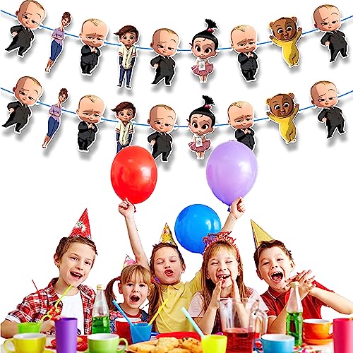 Seyal Bby Boss Guirlande décorative idée cadeau de naissance - 5