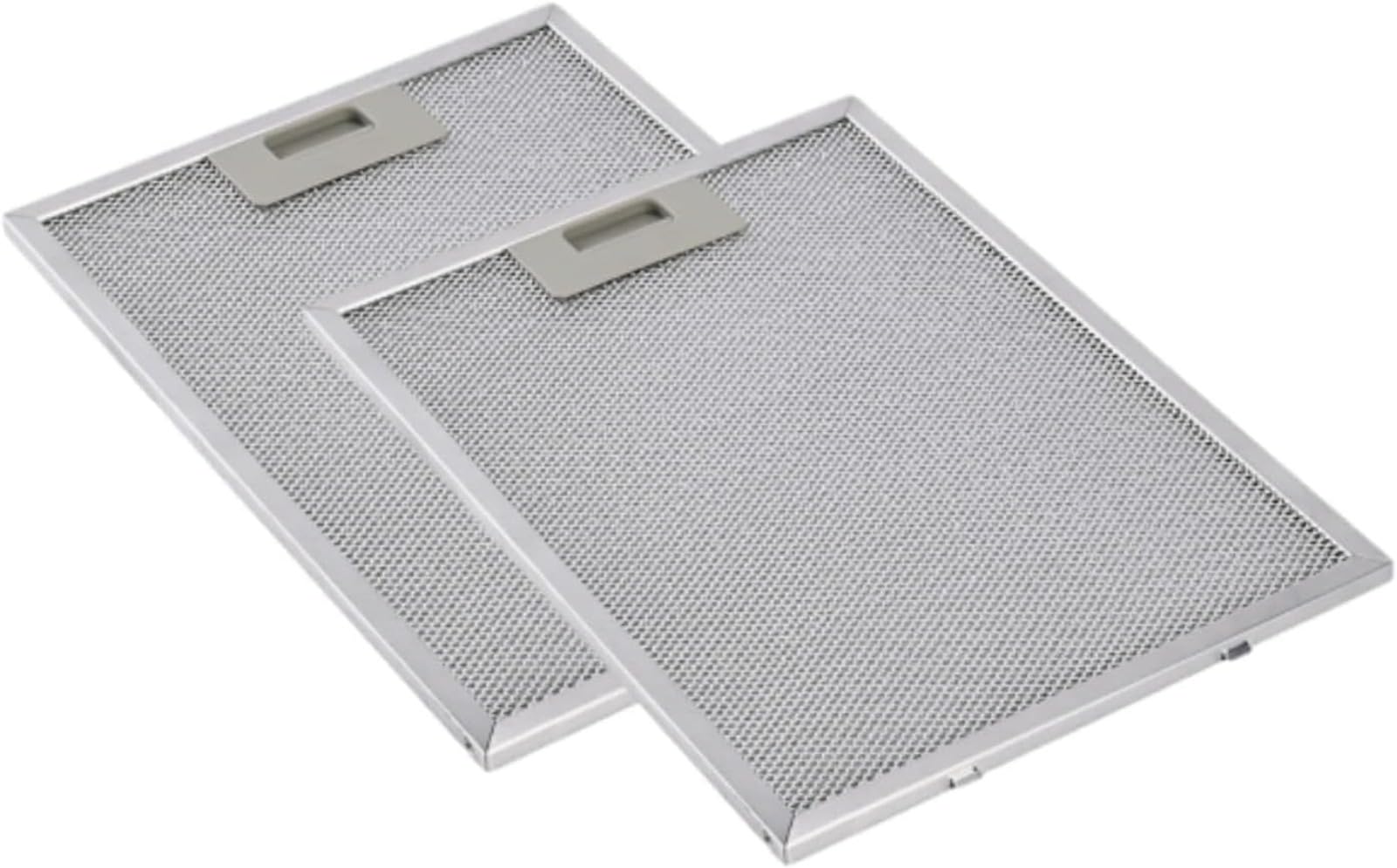 2 Pcs Metal Mesh Ventilation Filter, Aluminum Filters for Kitchen Range Hood, Replacement Ventilation Filter for Kitchen Range Hoods, 32 x 26 cm