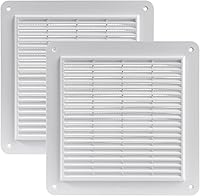 Vista 11 de Vent Systems Cubierta de ventilación de retorno de aire negra de 10 x 10 pulgadas - Rejilla de ventilación de aire - Cubierta de parrilla