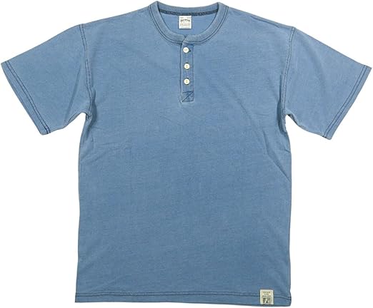 本日限定値下げ！未使用 ジャンゴアトゥール インディゴヘンリーネックtシャツM 本日限定値下げ！未使用 ジャンゴアトゥール インディゴヘンリーネック