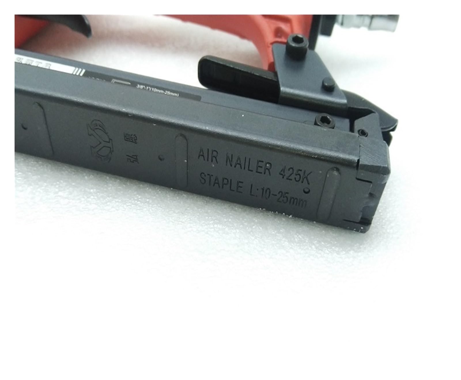 Pistolet do Gwoździ, Pneumatyczny Pistolet Do Gwoździowania 425K Do Obróbki Drewna Meble Tkane Z Żelaza Rura Aluminiowa Wąski Zszywacz W Kształcie Litery U(425K gun with pin)