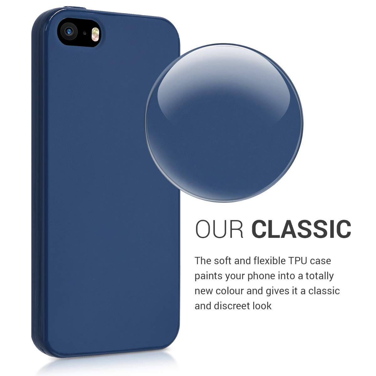 Amazon.com: kwmobile Case Compatible with Apple iPhone SE (2016