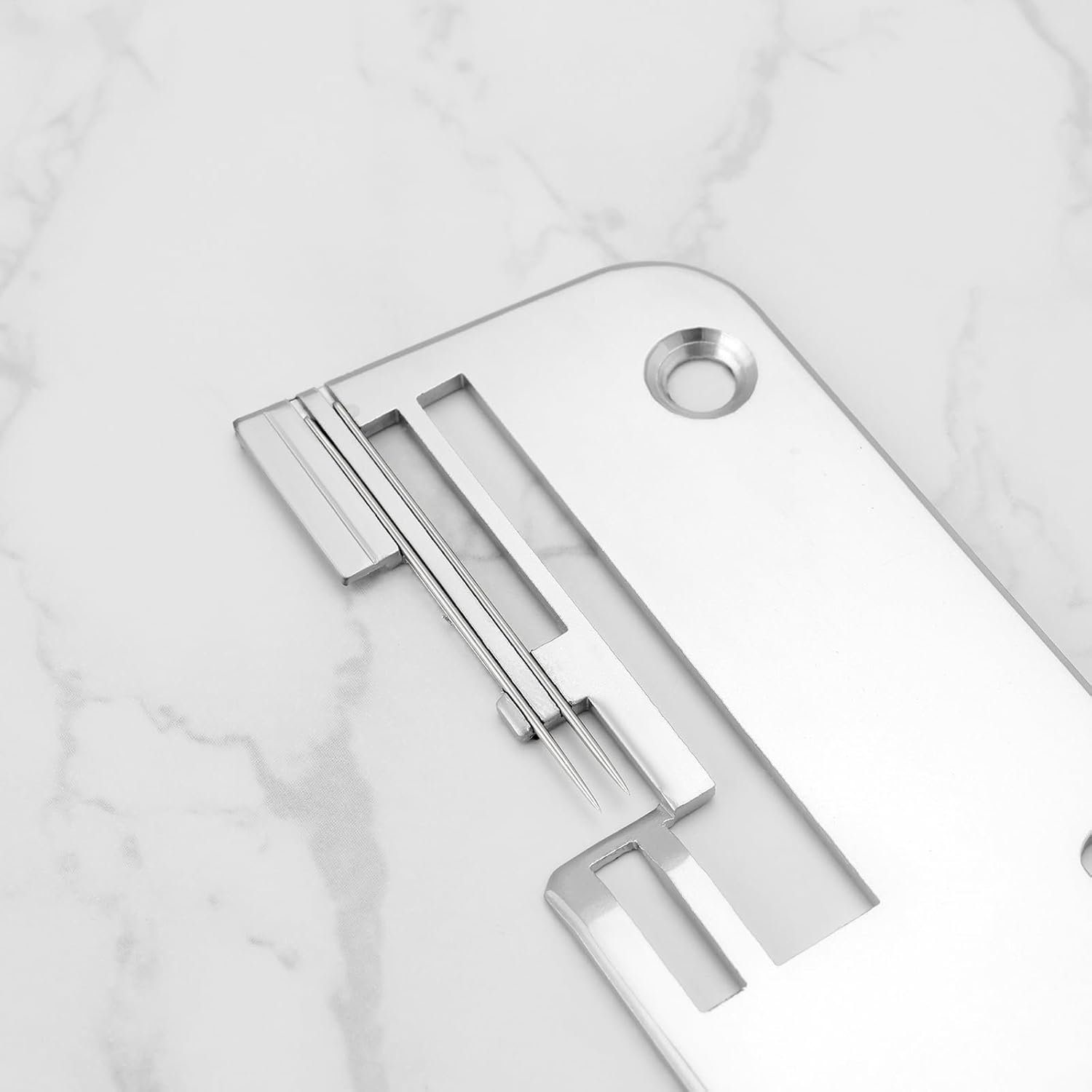 SING F LTD Sewing Machine Needle Plate #788601007 Needle Plate Metal Needle Plate Compatible with Janome Serger 1110DX, 434D, 504D, 634D, 788D, 8002D