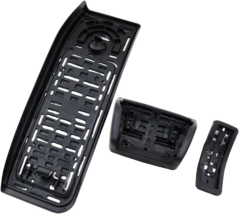 Car Gas Brake Accelerator Foot Rest Pedal Cover Compatible for Audi A4 B9 A5 2018 2019 2020 2021 2022 2023 2024 Accessories No Drill Foot Pedal Parts