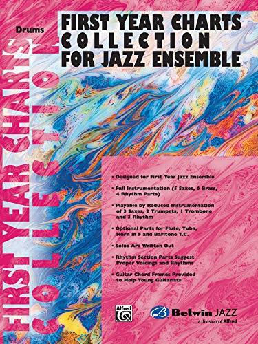 First year charts collection for jazz ensemble