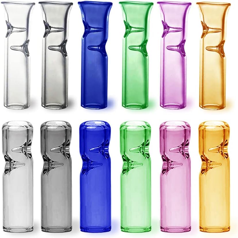 Reusable Premium Quality Glass Cigarette Rolling Filter Tips