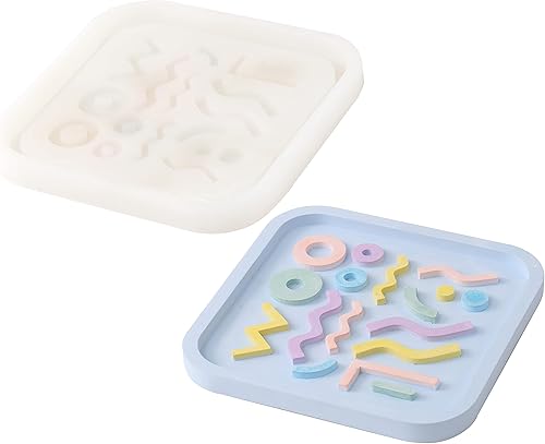 Miniatura 7 de Bandeja de hormigón Molde de silicona Herramienta decorativa creativa para el hogar para frutas Snack Plate Almacenamiento de joyas Pulsera