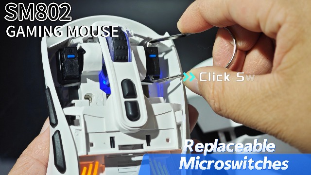 Amazon.com: SOLAKAKA SM901 Gaming Mouse,13800DPI RGB Mouse with