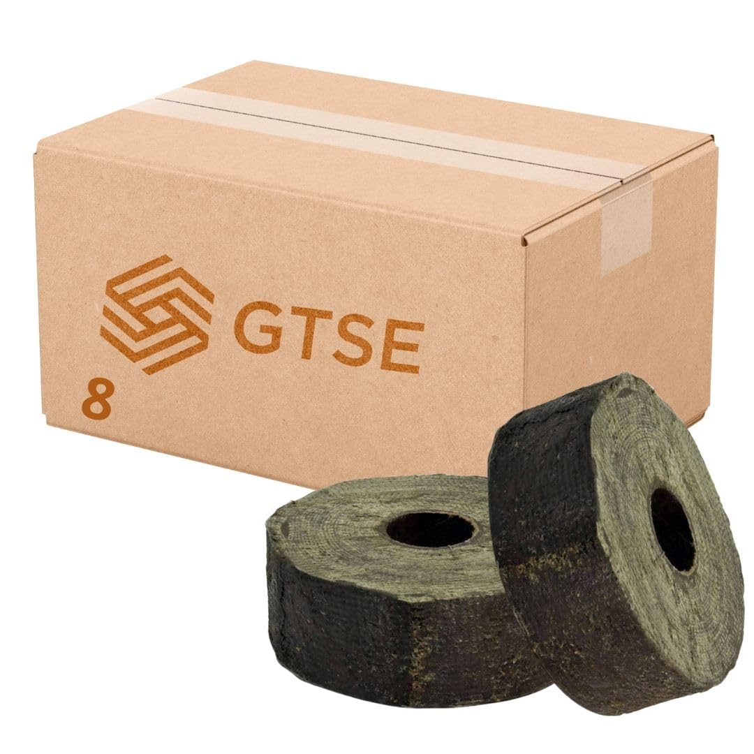 GTSE 75mm x 10m Petro Anti- Corrosion Tape, 8 Rolls Weatherproof Tape, Exposed Metal Protection, Secure Seal