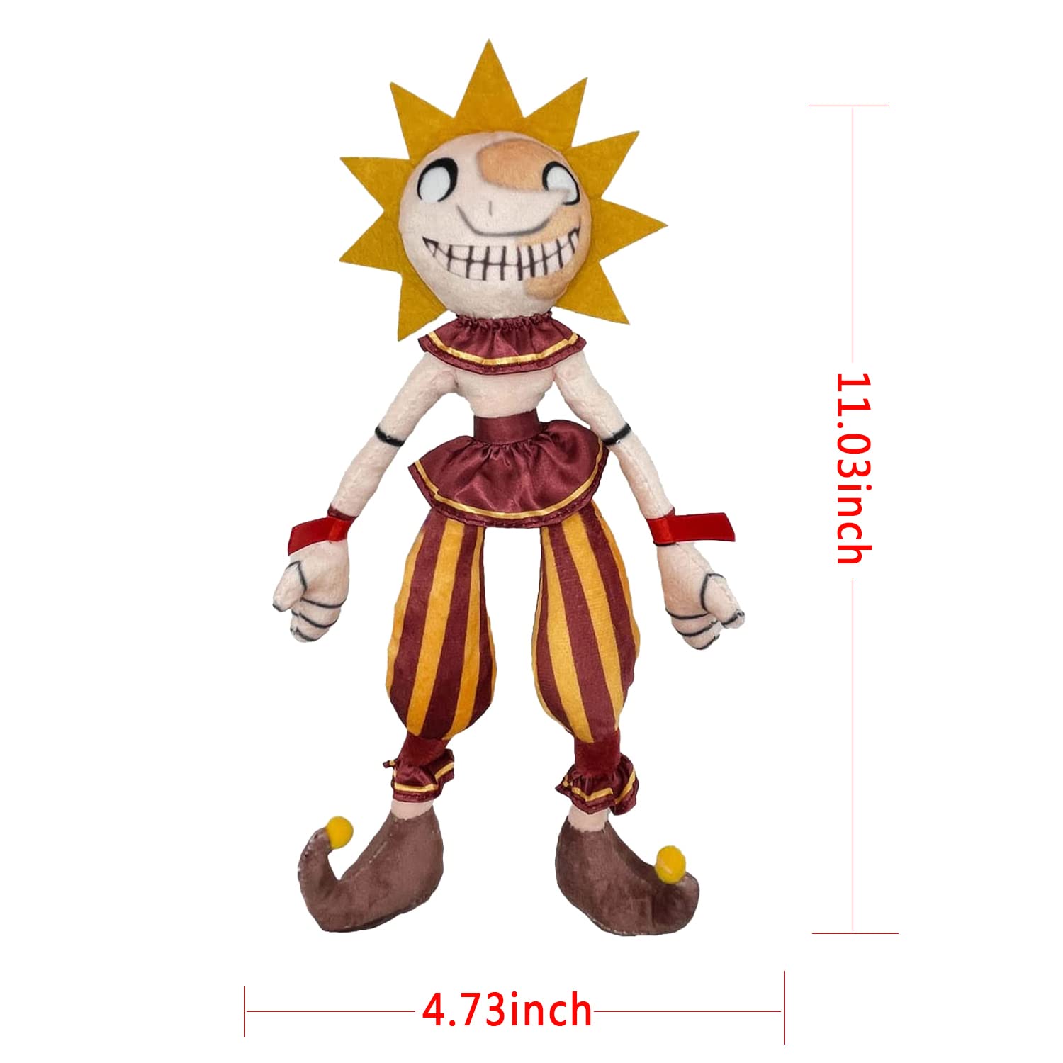 Amazon.co.jp: 太陽と月 ぬいぐるみ FNAF サンドロップとムーン