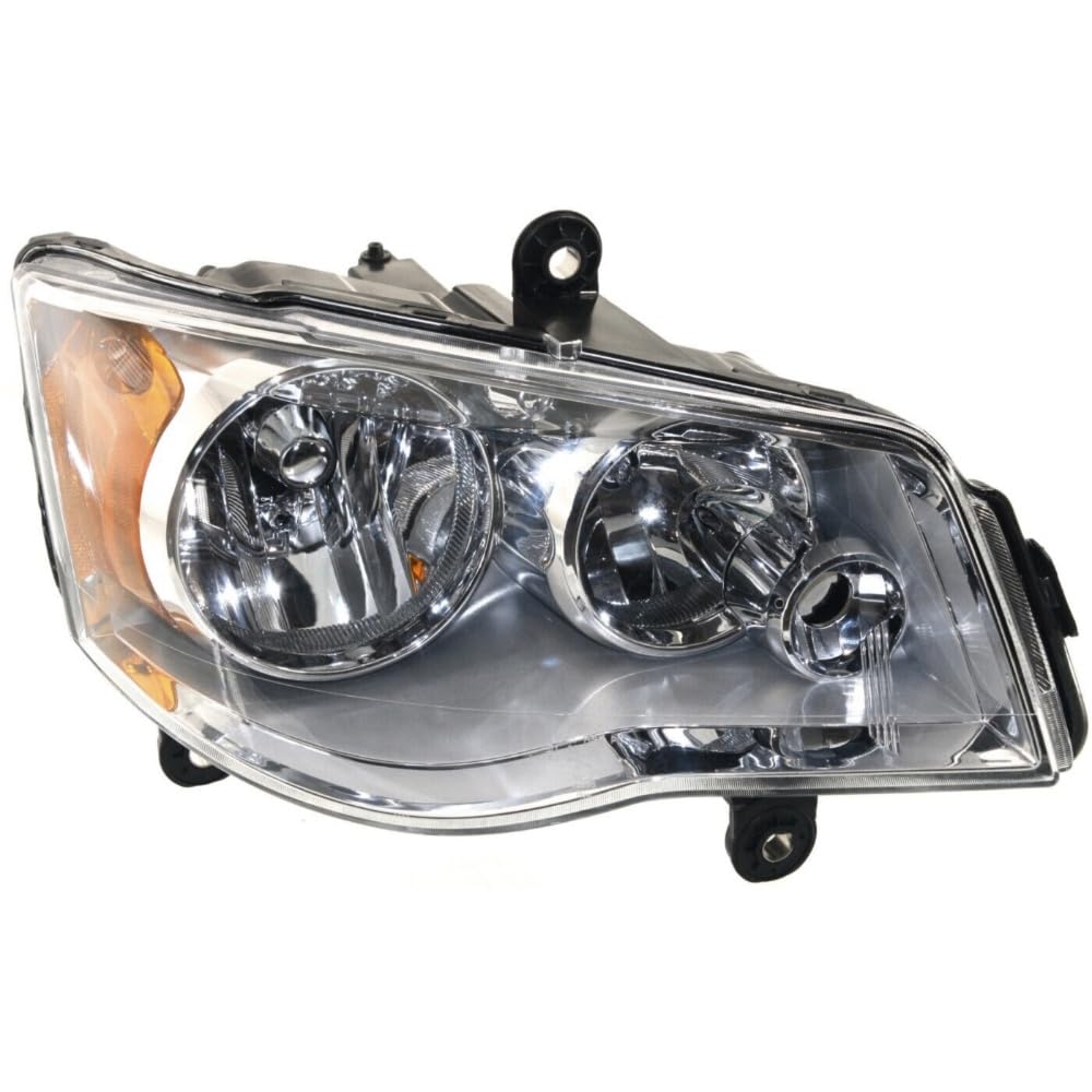 AEDNX Auto Body Repair for Chrysler for Town & Country 2011-2016 with Bulbs Left and Right Left or Right Set of 3 901-18599 68088967AA