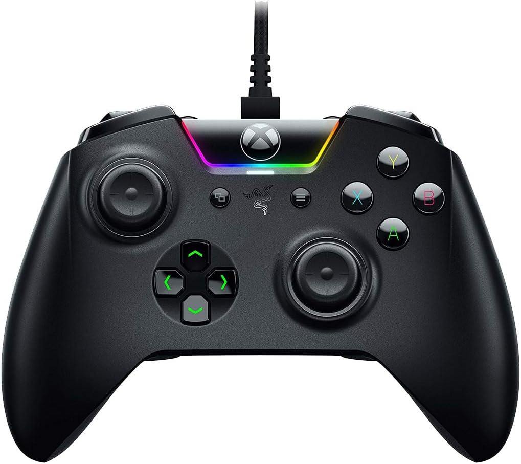 RAZER WOLVERINE TOURNAMENT EDITION: 4 Remappable Multi-Function Buttons - Hair Trigger Mode - Razer Chroma Lighting - Gaming Controller works with Xbox One and PC (Renewed)