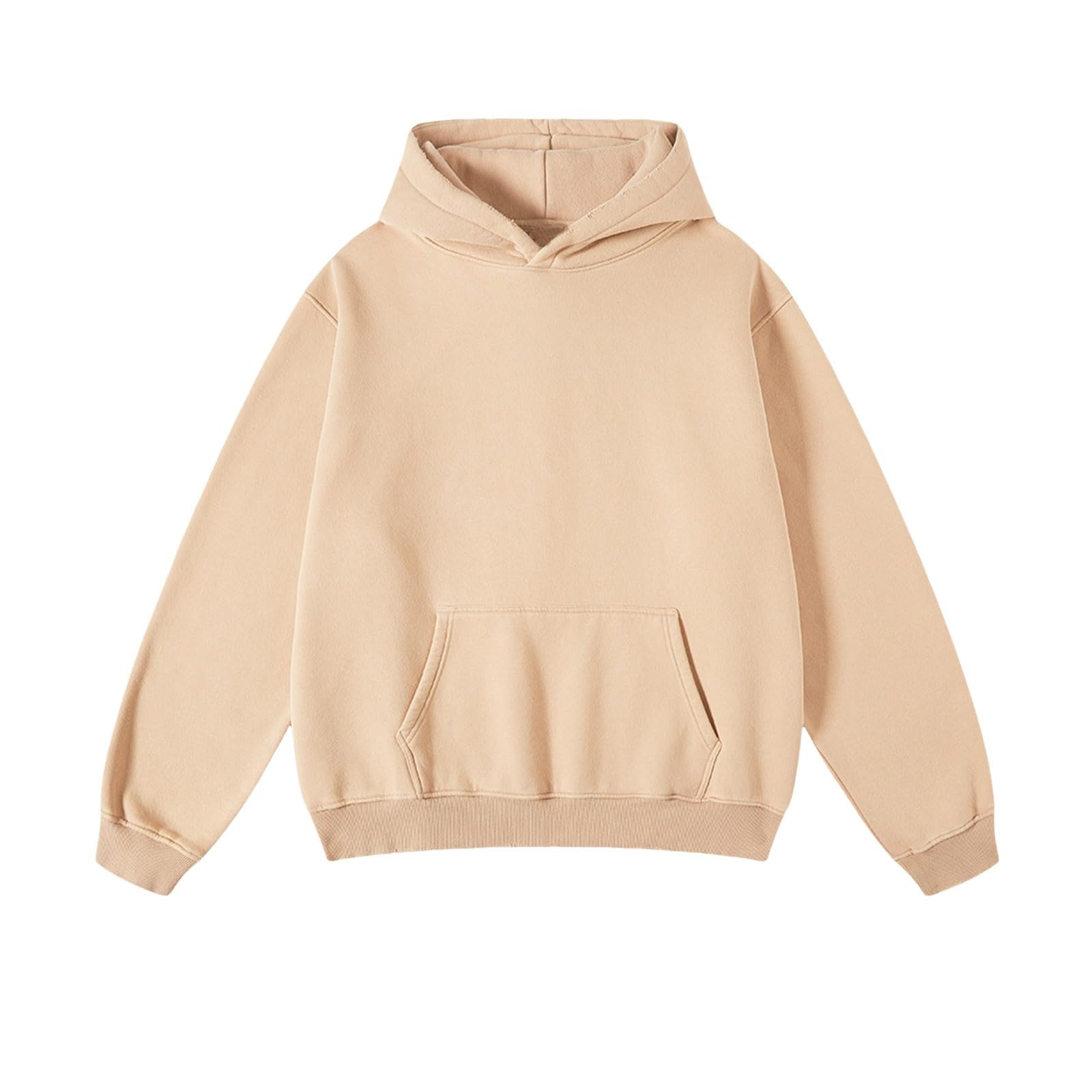 Générique Streetwear, felpa con cappuccio oversize da donna, felpa con cappuccio sbiadita, felpa con cappuccio in pile spesso