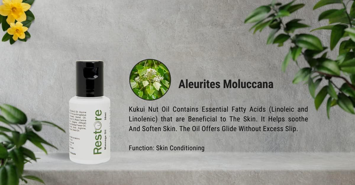 Restore My Foreskin Premium Massage Oil Contains Coconut Oil Infused with Herbs and Oil to Help Soften and Extend Skin for Foreskin Restoration. Work Well with Stretcher Devices - 30ml.