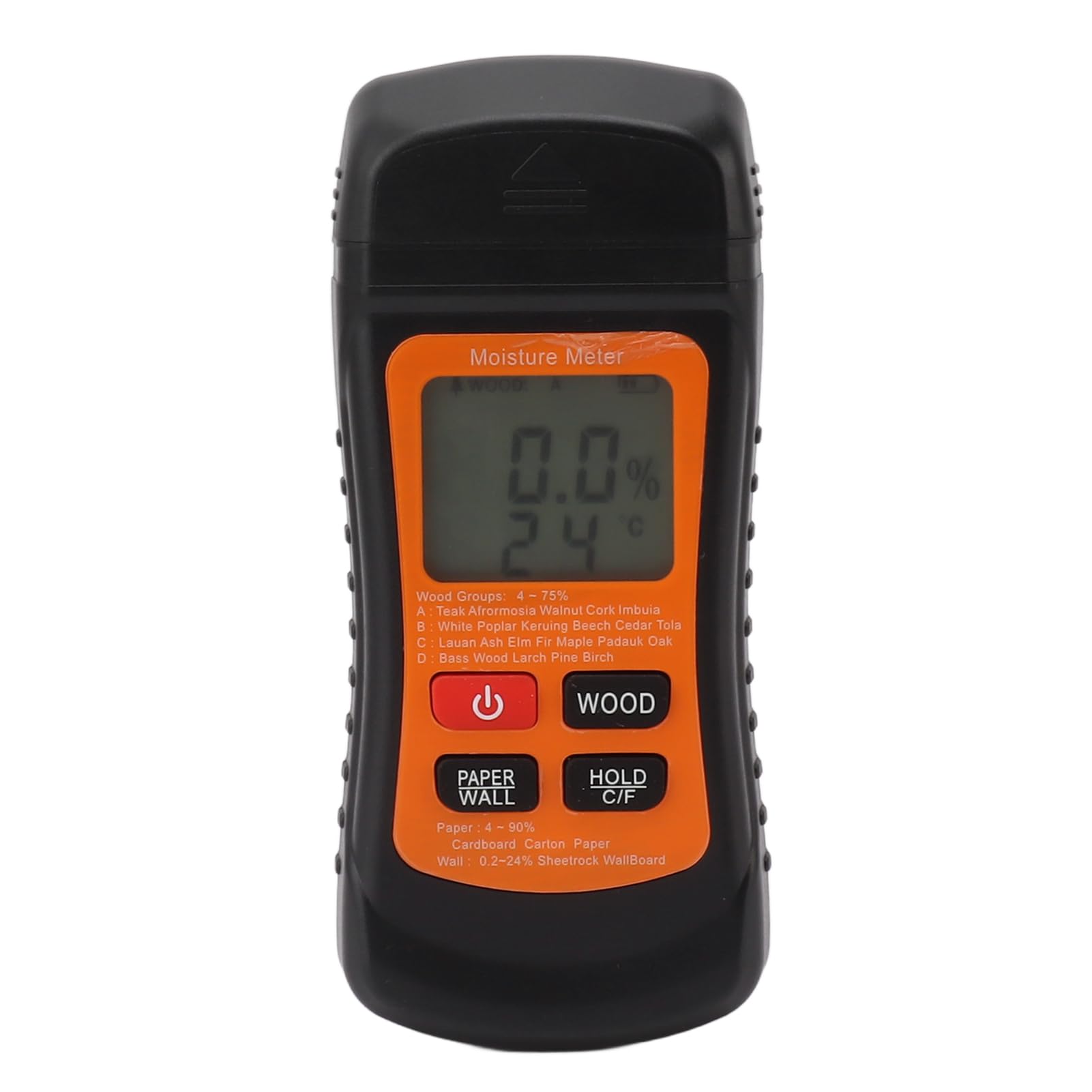 TOPINCN Digital Pin Type Wood Humidity Meter, Water Leak Detector, Humidity Tester, Pin Type, Backlit LCD Display for Wood, Wall, Firewall