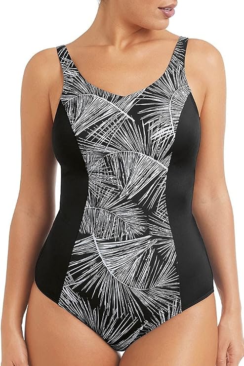 Amoena Women's Standard Florida Full Bodice Pocketed Mastectomy Swimsuit