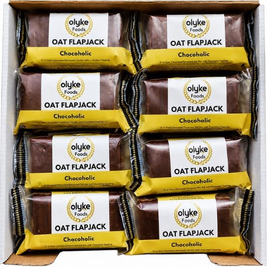 โ Chocoholic Oat Flapjacks 90g (Box of 24)