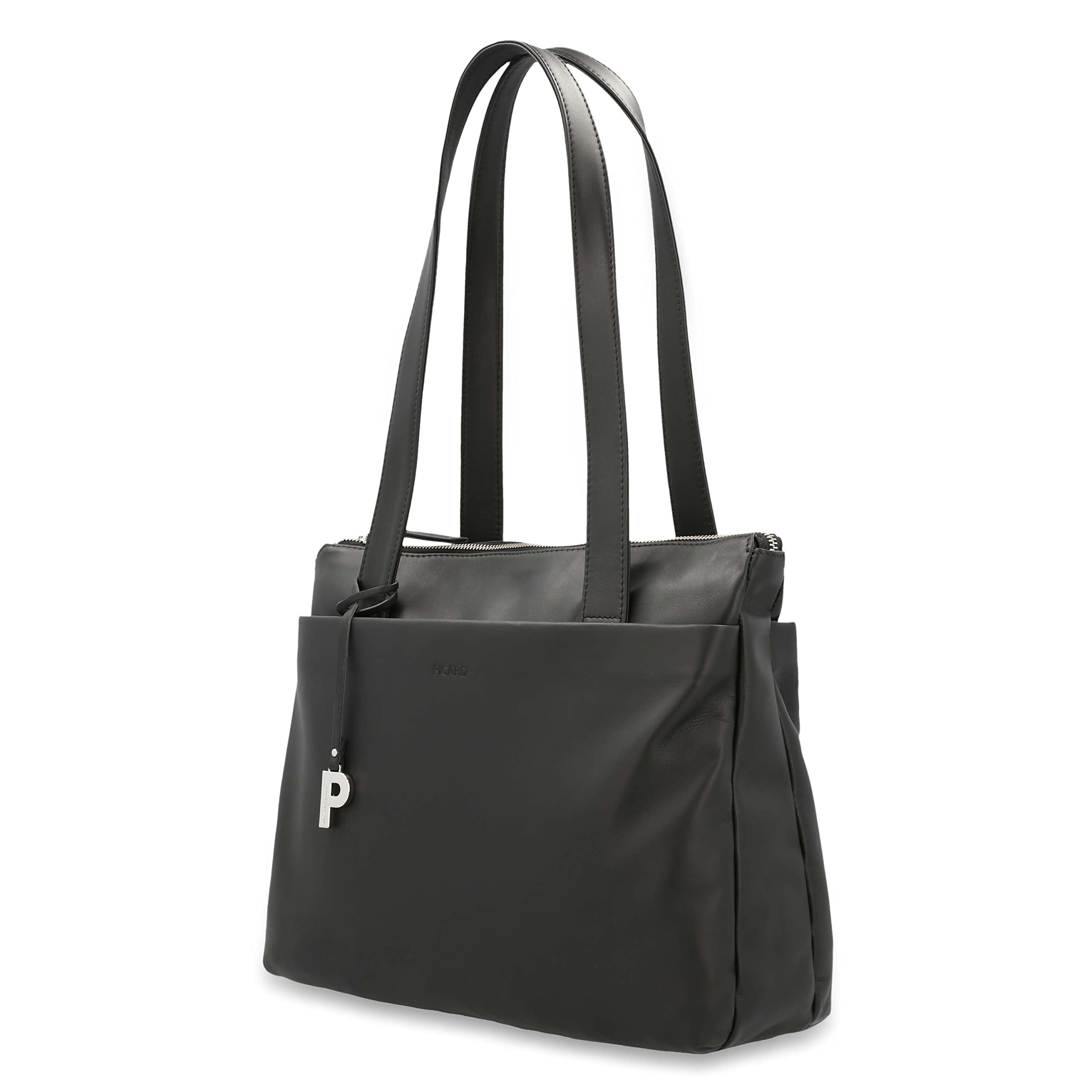 Picard Damen Shopper TIMELESS aus Echtleder Mittel | mit Reißverschluss | Shopper | Alltag
