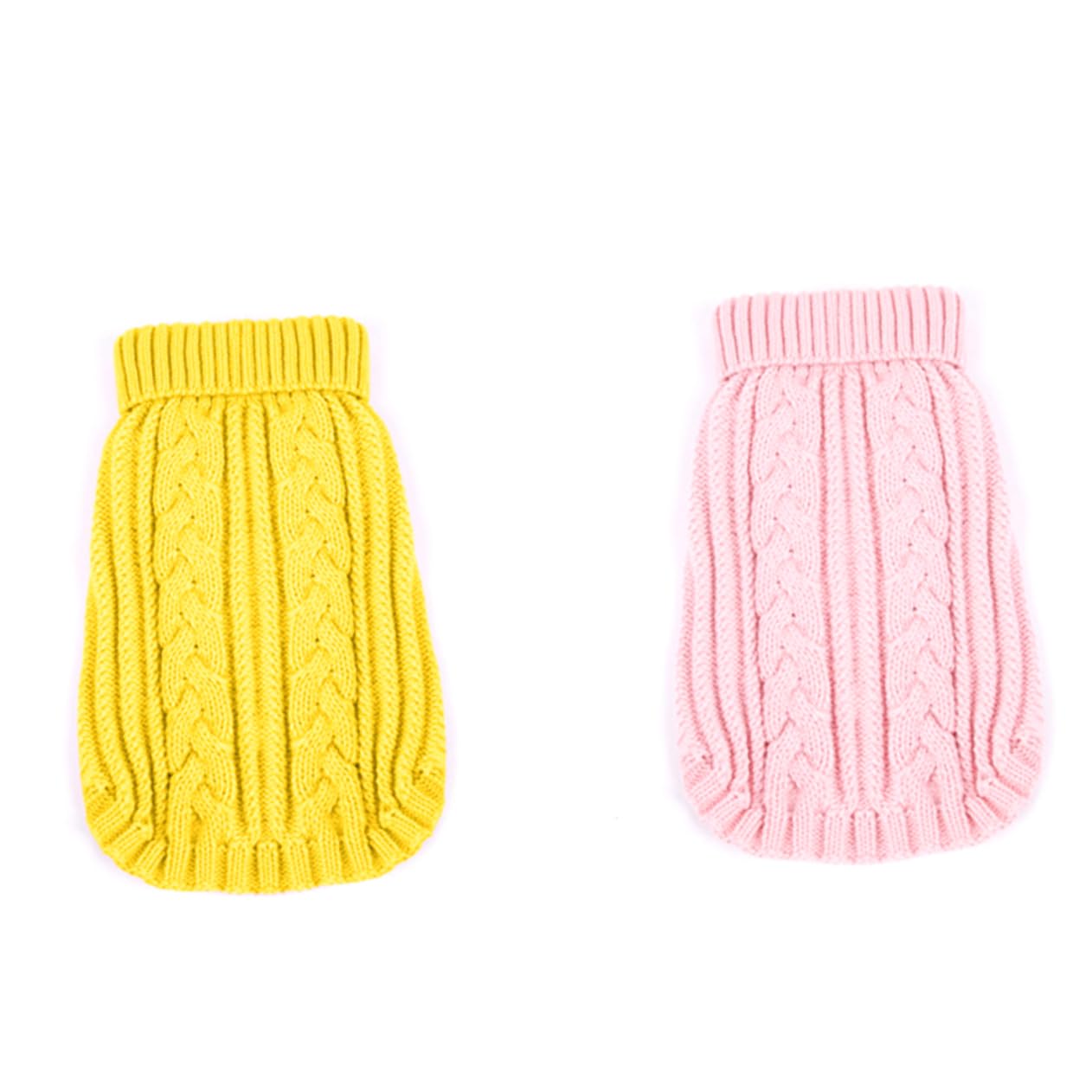 BESPORTBLE 3 Pezzi di Abbigliamento per Animali Domestici XXS Maglione Giallo alla Moda Costume da Festa per Cane per Foto Ed Eventi